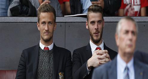 دي خيا وفالديس خارج قائمة المان يونايتد أمام كلوب بروج البلجيكي